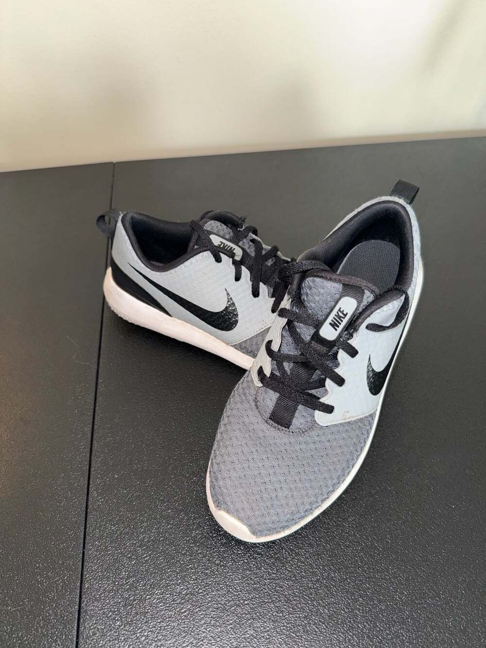 Nike Roshe G Spikeless Golf Shoes Anthracite Particle Grey Black 6Y EUR 38.5